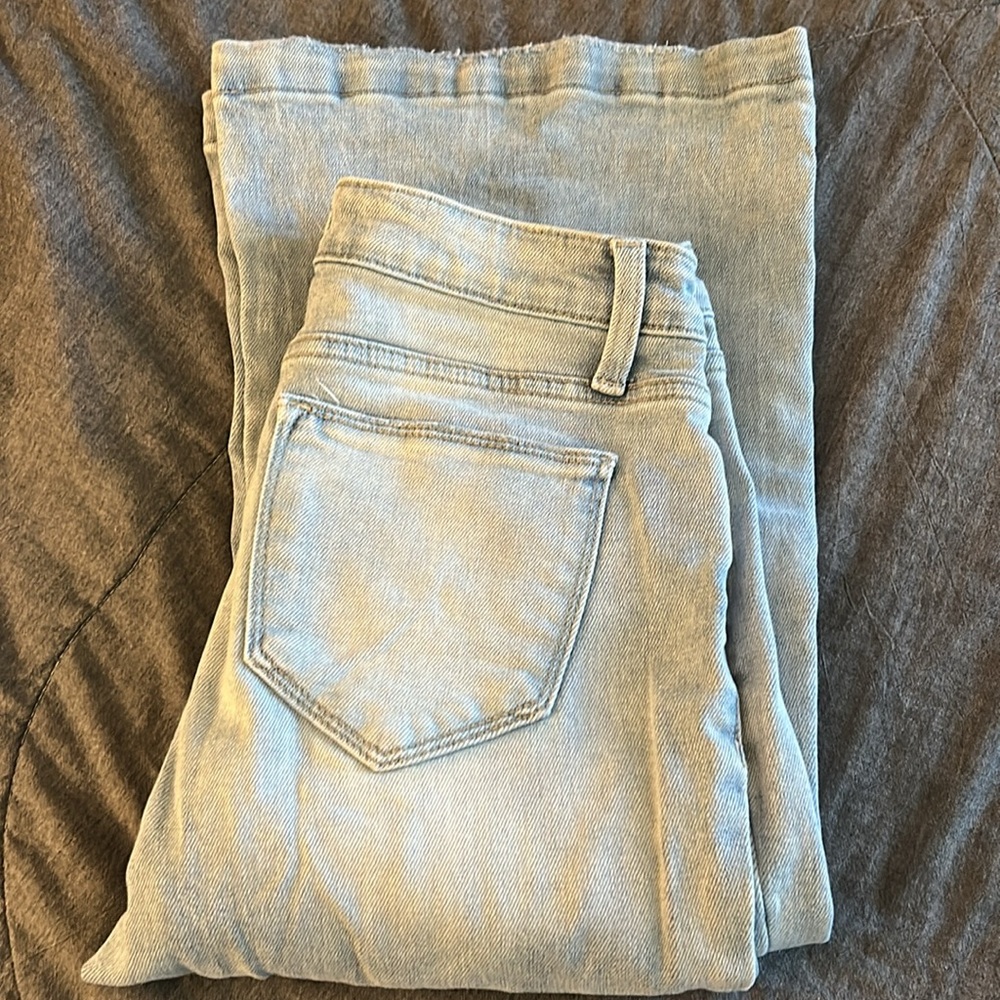 BME NWOT My Girl Light Patch Flare Jeans 7/27/34 - Picture 11 of 15